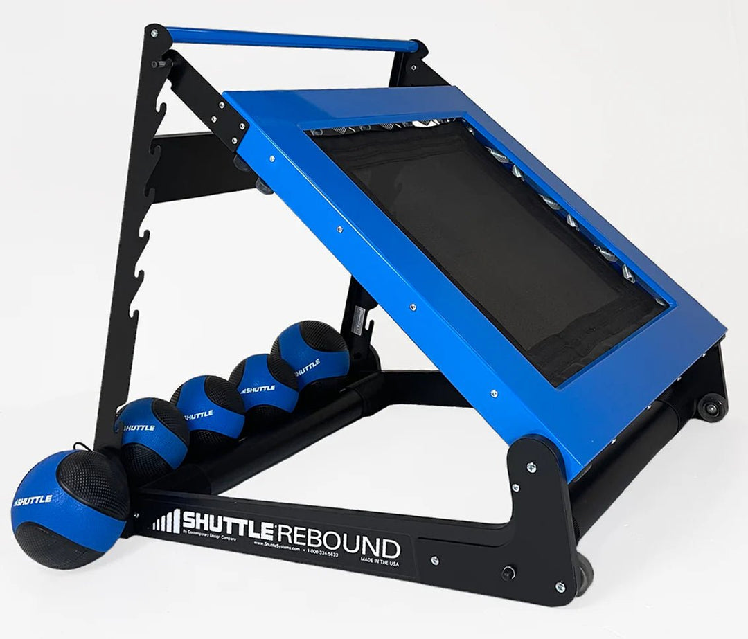 Shuttle Rebound (Blue) – Professional - Grade Rebounder for Physical Therapy, Clinics & Gyms - Cornish Medical