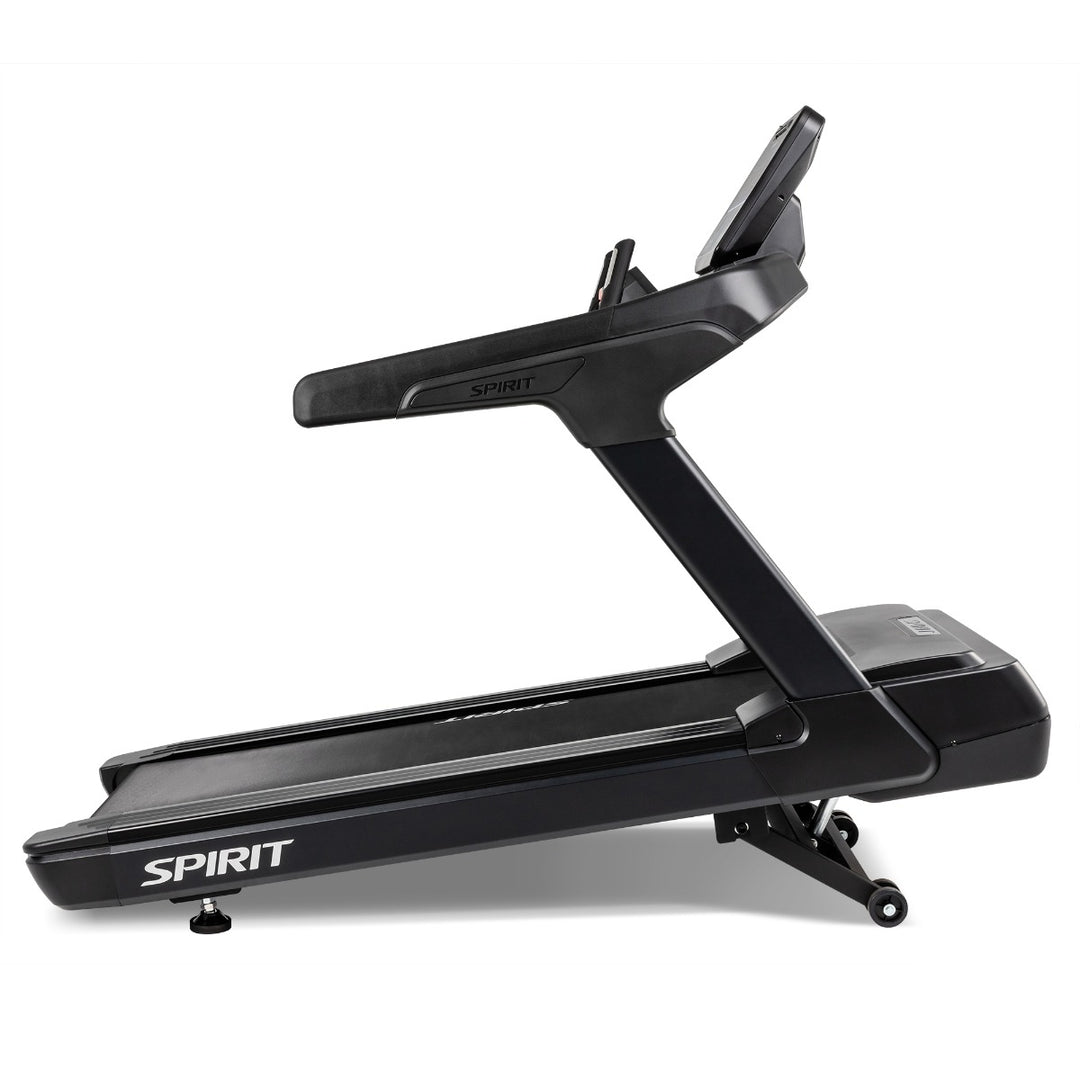 SPIRIT Fitness CT900 commercial treadmill with 5.0 HP AC motor, 22-inch by 62-inch running surface and premium LED console
