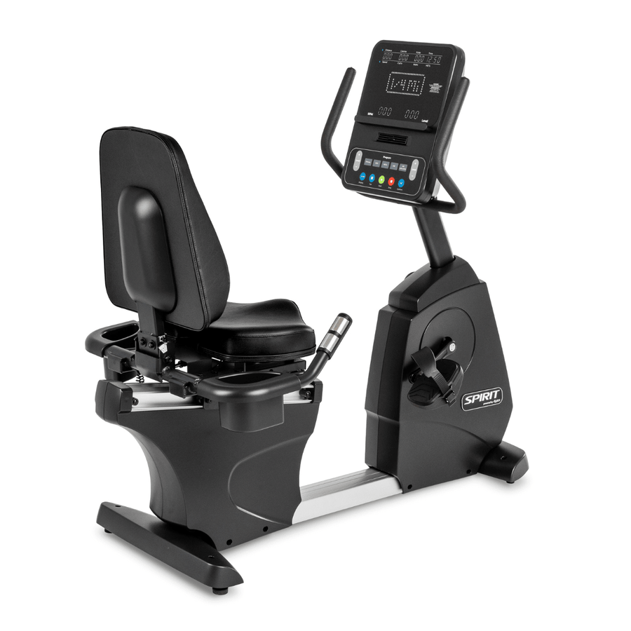SPIRIT Fitness 4.0R Rehabilitation Recumbent Bike