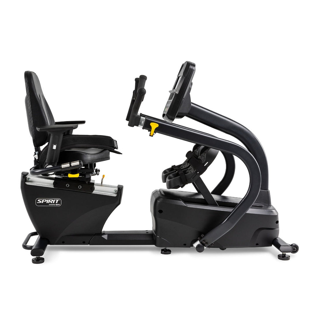 SPIRIT Fitness 7.0S Rehabilitation Recumbent Stepper with Swivel Seat - Cornish Medical