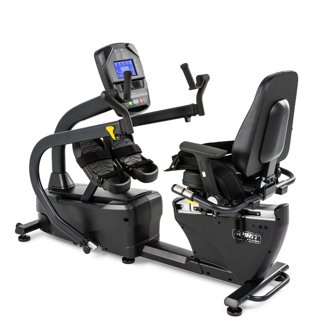 SPIRIT Fitness 7.0S Rehabilitation Recumbent Stepper with Swivel Seat - Cornish Medical