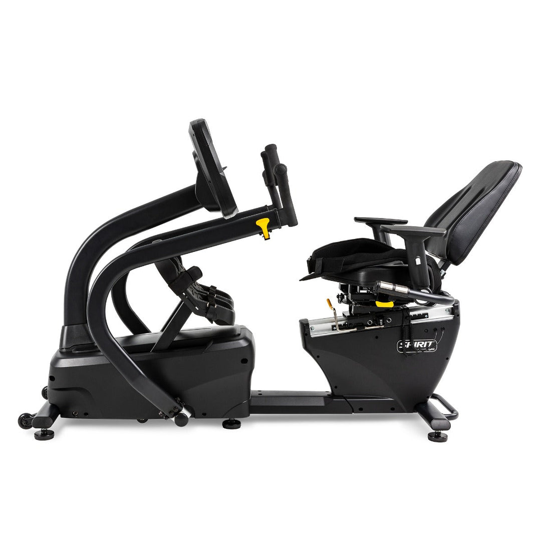 SPIRIT Fitness 7.0S Rehabilitation Recumbent Stepper with Swivel Seat - Cornish Medical