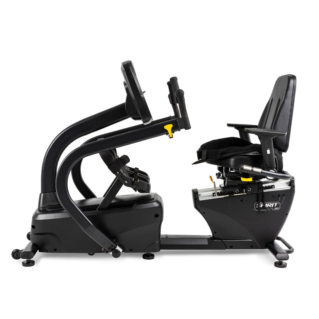 SPIRIT Fitness 7.0S Rehabilitation Recumbent Stepper with Swivel Seat - Cornish Medical