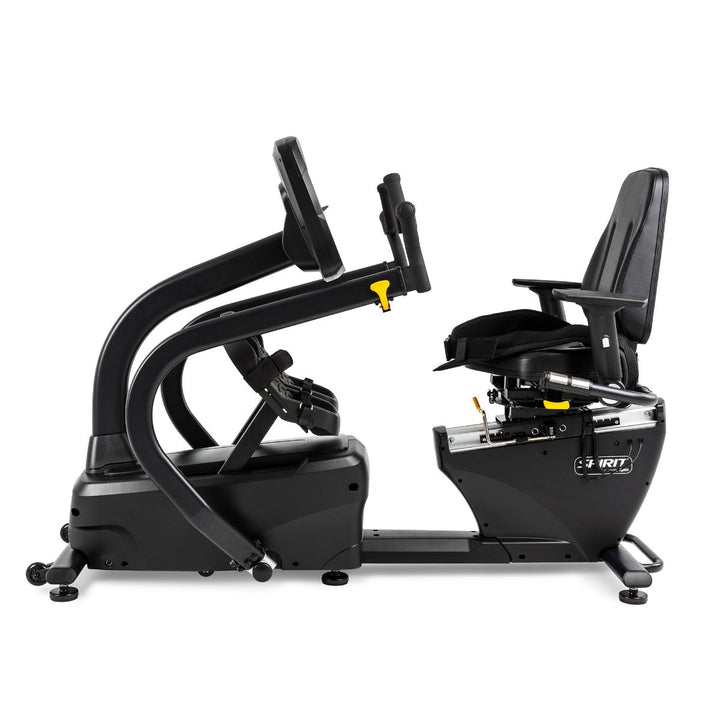 SPIRIT Fitness 7.0S Rehabilitation Recumbent Stepper with Swivel Seat - Cornish Medical