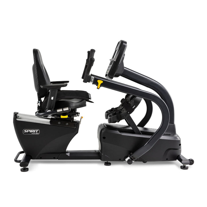 SPIRIT Fitness 7.0S Rehabilitation Recumbent Stepper with Swivel Seat - Cornish Medical