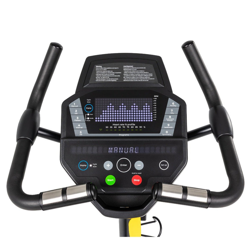SPIRIT Fitness 7.0U Rehabilitation Upright Bike with Adjustable Crank Arms