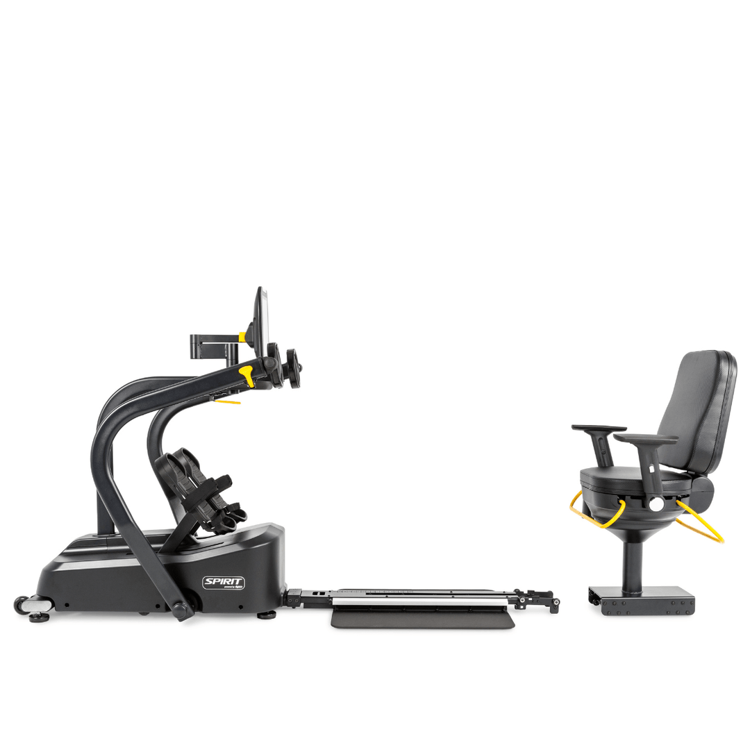 SPIRIT Fitness 8.5S Recumbent Stepper with ADA Wheelchair Access - Cornish Medical