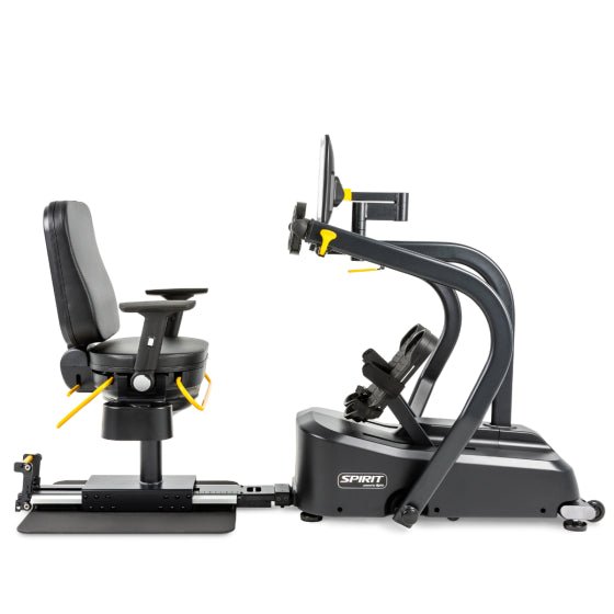 SPIRIT Fitness 8.5S Recumbent Stepper with ADA Wheelchair Access - Cornish Medical