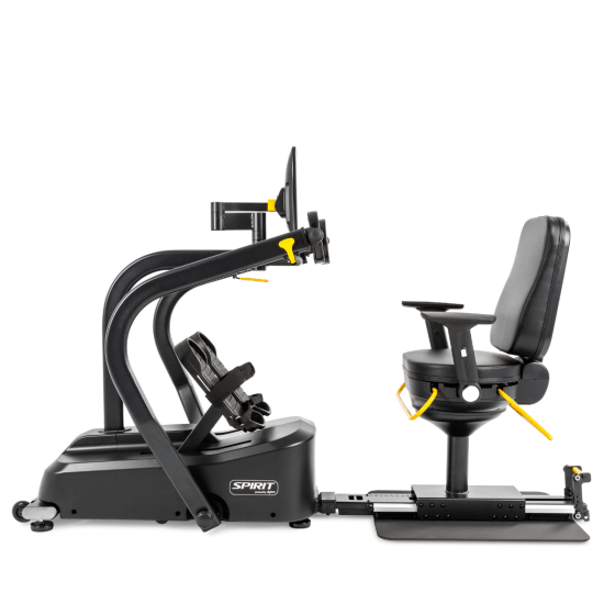 SPIRIT Fitness 8.5S Recumbent Stepper with ADA Wheelchair Access - Cornish Medical