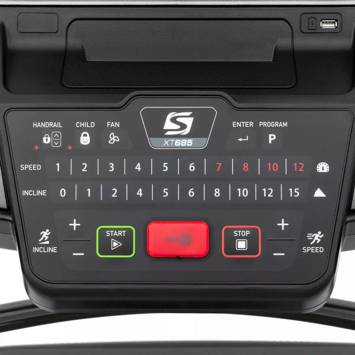 SPIRIT Fitness XT685 Light Commercial Treadmill with 4.0 HP Motor & Bluetooth Connectivity - Cornish Medical