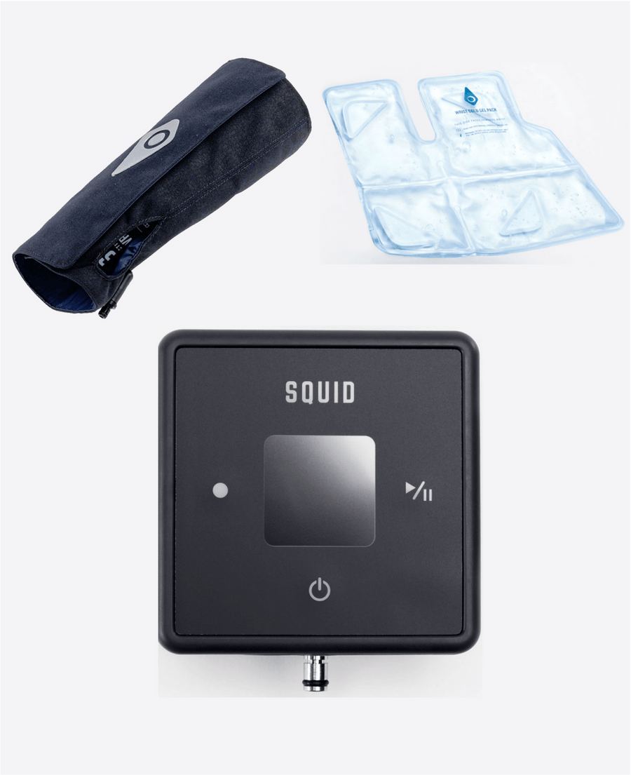 Squid GO Wrist Cold Compression Therapy System - Pain Relief & Recovery