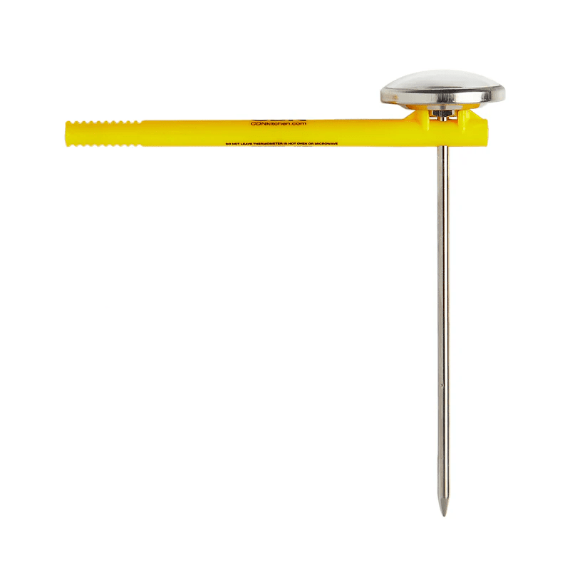 Stainless Steel Dial Thermometer with 5” Stem (0–220°F, ±2°F Accuracy) - Cornish Medical