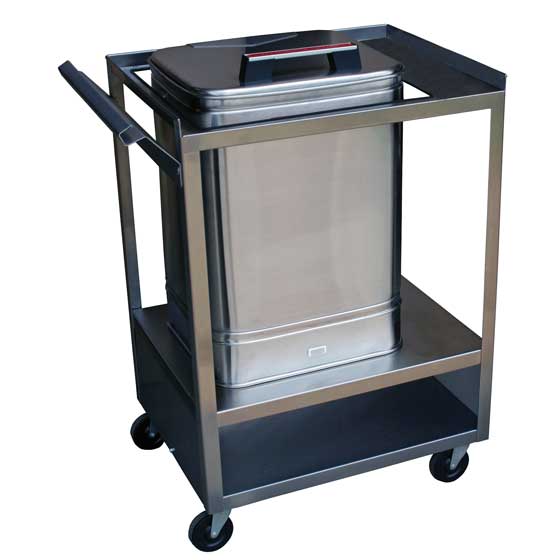 Stainless Steel Mobile Hot Pack Cart – Therapy & Rehab Utility Cart - Cornish Medical