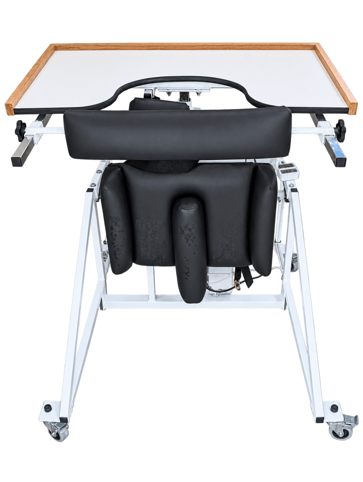 Standard Powered Standing Frame with Electric Hi-Lo Tabletop - 300 lb. Capacity - Cornish Medical