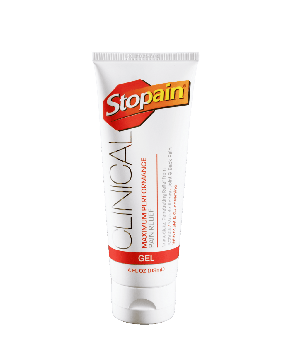 Stopain® Clinical Topical Pain Relief Gel Tube, Roll-On, & Spray