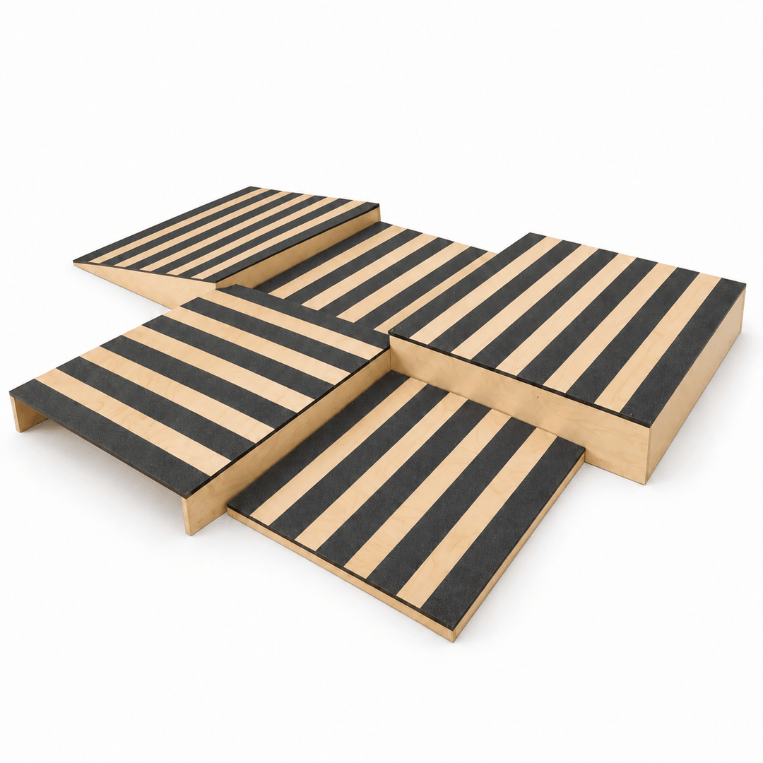 The Athletic Edge WCCT Ramp & Curb Training Set - Cornish Medical