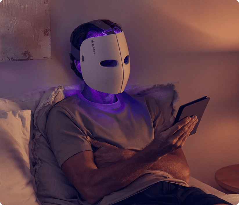 TheraFace Mask LED Light Therapy Mask with Red, Infrared & Blue Light - Cornish Medical