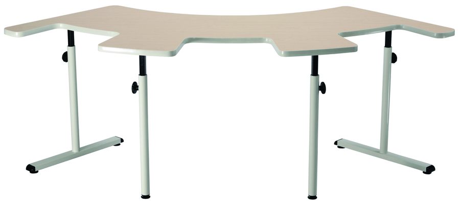 Therashape™ Adjustable Therapy Table with Comfort Curves – Height Adjustable Rehab & Feeding Table