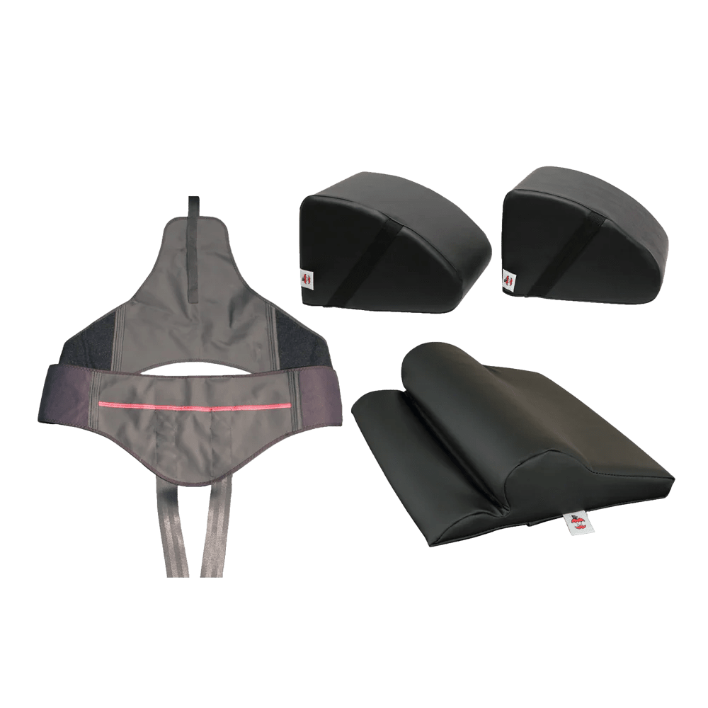 Traction Table Accessory Kit - Harness, Traction Pillow & Knee Bolster Set - Cornish Medical