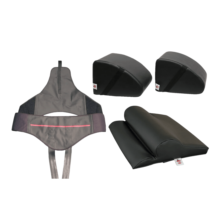 Traction Table Accessory Kit - Harness, Traction Pillow & Knee Bolster Set