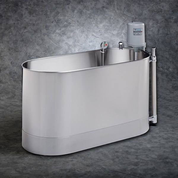 Whitehall® WHS-110-S Sports Stationary Whirlpool — 110-Gallon Stainless Steel Hydrotherapy Tank