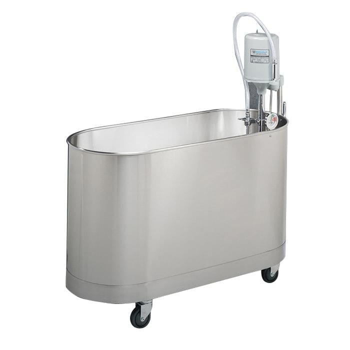 Whitehall® WHS-85-M Mobile Sports Whirlpool — 85-Gallon Stainless Steel Hydrotherapy Tank