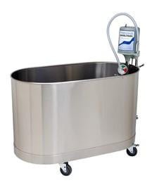 Whitehall® WHS-90-M Mobile Sports Whirlpool — 90-Gallon Stainless Steel Hydrotherapy Tank